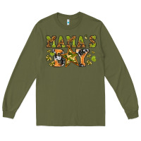 Army Green mamas boy Long Sleeve Tee - texasbilliewilder