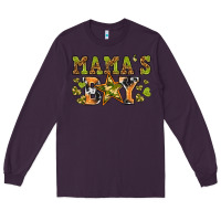 Plum mamas boy Long Sleeve Tee - texasbilliewilder