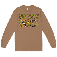 Toasted Coconut mamas boy Long Sleeve Tee - texasbilliewilder