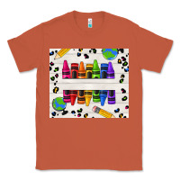 Copper Personalized Crayons Classic Tee - texasbilliewilder