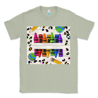 Matcha Personalized Crayons Classic Tee - texasbilliewilder