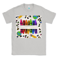Moon Dust Personalized Crayons Classic Tee - texasbilliewilder