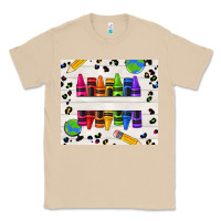 Mushroom Personalized Crayons Classic Tee - texasbilliewilder