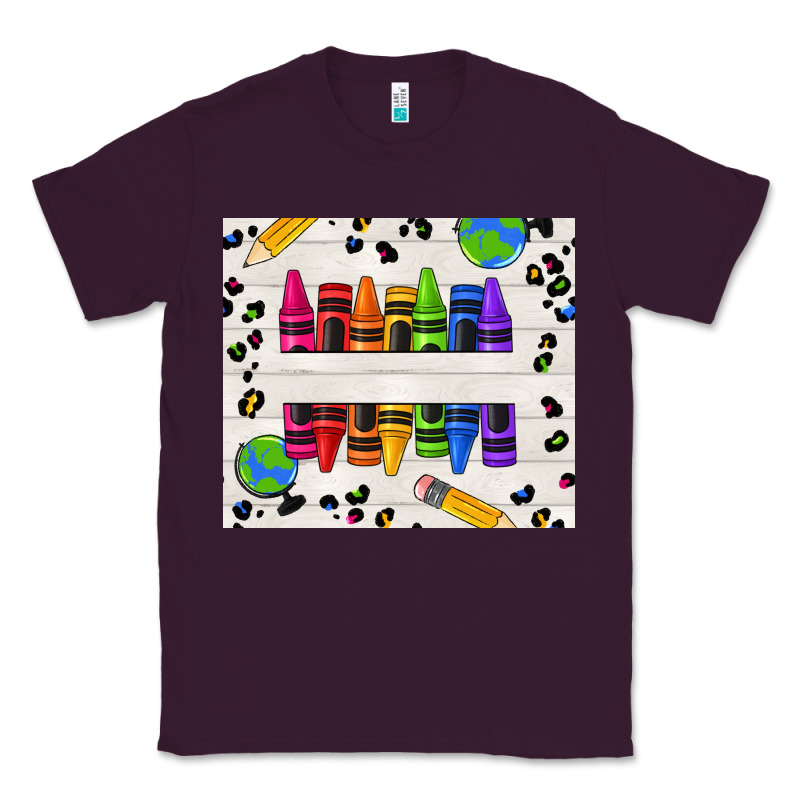 Personalized Crayons Classic Tee by texasbilliewilder | Teevron