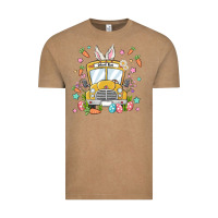 Vintage Coffee easter school bus Vintage Tee - MaliasSmallBusiness