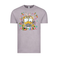 Vintage Zinc easter school bus Vintage Tee - MaliasSmallBusiness