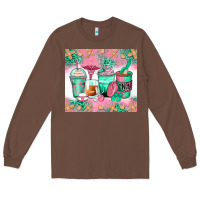 Chestnut certified nursing assistant coffee cups Long Sleeve Tee - Zillion Design Studio