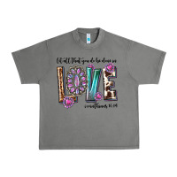 Tornado western let all that you do be done in love with g Urban Heavy Tee - texasbilliewilder