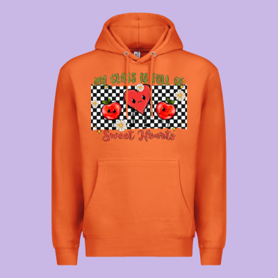 My Class Full Of Sweet Hearts Premium Hoodie Designed By Maliassmallbusiness