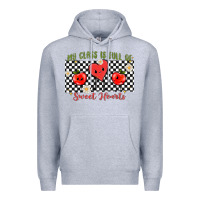 Heather Grey my class full of sweet hearts Premium Hoodie - MaliasSmallBusiness
