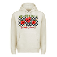 Oatmeal Heather my class full of sweet hearts Premium Hoodie - MaliasSmallBusiness