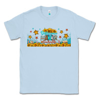 Dusty Blue difference maker teacher life libbey glass Classic Tee - BundleAndBundleShop