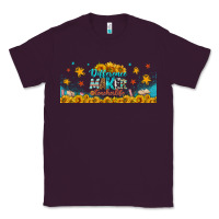 Plum difference maker teacher life libbey glass Classic Tee - BundleAndBundleShop