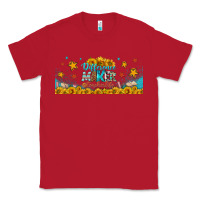 Red difference maker teacher life libbey glass Classic Tee - BundleAndBundleShop