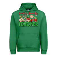 Emerald santa's favorite teacher Urban Hoodie - MaliasSmallBusiness