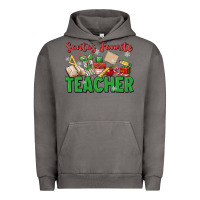 Pigment Tornado santa's favorite teacher Urban Hoodie - MaliasSmallBusiness