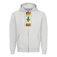 Dove Grey golf penwraps Zipper Hoodie - HRA Design Shop