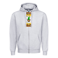 Heather Grey golf penwraps Zipper Hoodie - HRA Design Shop