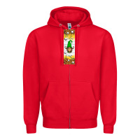 Red golf penwraps Zipper Hoodie - HRA Design Shop