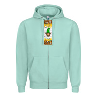 Seafoam golf penwraps Zipper Hoodie - HRA Design Shop