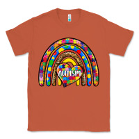 Copper autism rainbow Classic Tee - Zillion Design Studio