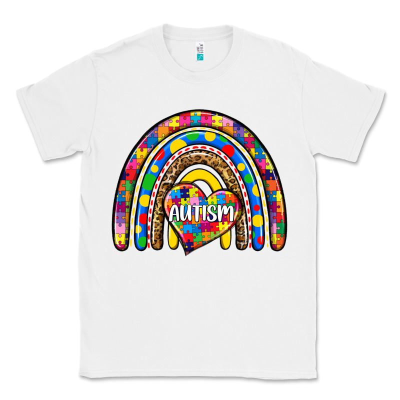 Autism Rainbow Classic Tee by Zillion Design Studio | Teevron