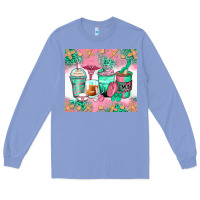 Colony Blue certified medical assistant coffee cups Long Sleeve Tee - Zillion Design Studio