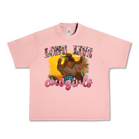 Salmon western long live cowgirls Urban Heavy Tee - texasbilliewilder