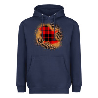 Navy christmas patch Heavyweight Hoodie - JahusDesignShop
