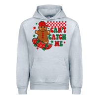 Heather Grey can t catch me Urban Hoodie - MaliasSmallBusiness