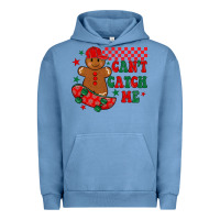 Pigment Pebble Blue can t catch me Urban Hoodie - MaliasSmallBusiness