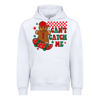 White can t catch me Urban Hoodie - MaliasSmallBusiness