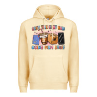 Pina Colada can't talk right now doing mom stuff Premium Hoodie - MaliasSmallBusiness