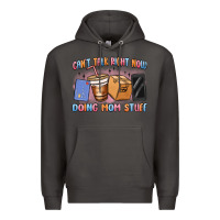 Smoke can't talk right now doing mom stuff Premium Hoodie - MaliasSmallBusiness