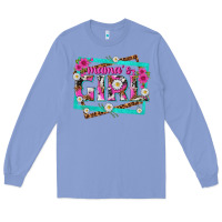 Colony Blue mamas girl Long Sleeve Tee - texasbilliewilder