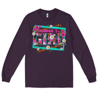 Plum mamas girl Long Sleeve Tee - texasbilliewilder
