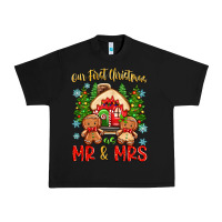 Black our first christmas as mr and mrs Urban Heavy Tee - Zillion Design Studio