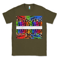 Army Green Personalized crayons Classic Tee - texasbilliewilder