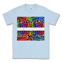 Dusty Blue Personalized crayons Classic Tee - texasbilliewilder