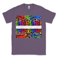 Lavender Personalized crayons Classic Tee - texasbilliewilder