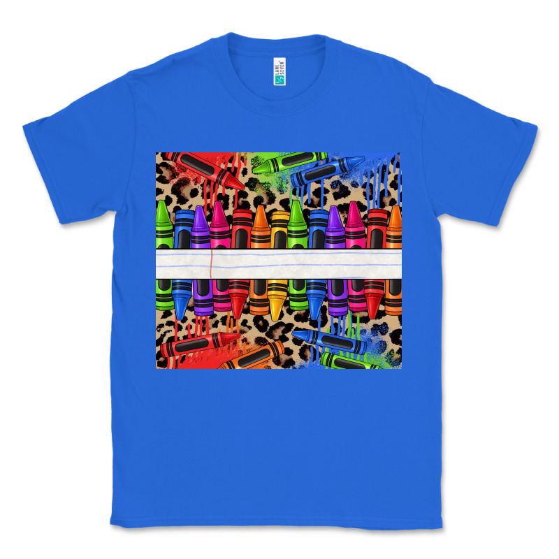 Personalized Crayons Classic Tee by texasbilliewilder | Teevron