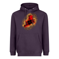 Plum christmas patch Heavyweight Hoodie - JahusDesignShop