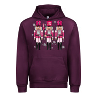 Mauve Wine Pink nutcrackers Urban Hoodie - MaliasSmallBusiness