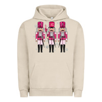 Pigment French Oak Pink nutcrackers Urban Hoodie - MaliasSmallBusiness