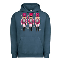 Pigment Midnight Navy Pink nutcrackers Urban Hoodie - MaliasSmallBusiness