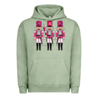 Pigment Oil Green Pink nutcrackers Urban Hoodie - MaliasSmallBusiness