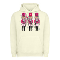 Pigment Pistachio Pink nutcrackers Urban Hoodie - MaliasSmallBusiness
