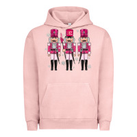 Pigment Salmon Pink nutcrackers Urban Hoodie - MaliasSmallBusiness