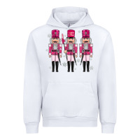 White Pink nutcrackers Urban Hoodie - MaliasSmallBusiness