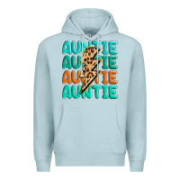 Blue Mist auntıe with lightning bolt Premium Hoodie - MaliasSmallBusiness
